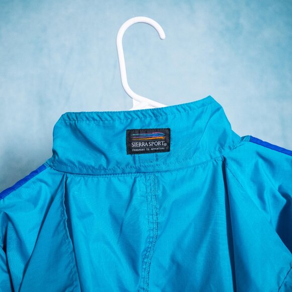 Vintage Sierra Sport Windbreaker Jacket Men's Size L 80s 90s - Picture 5 of 8